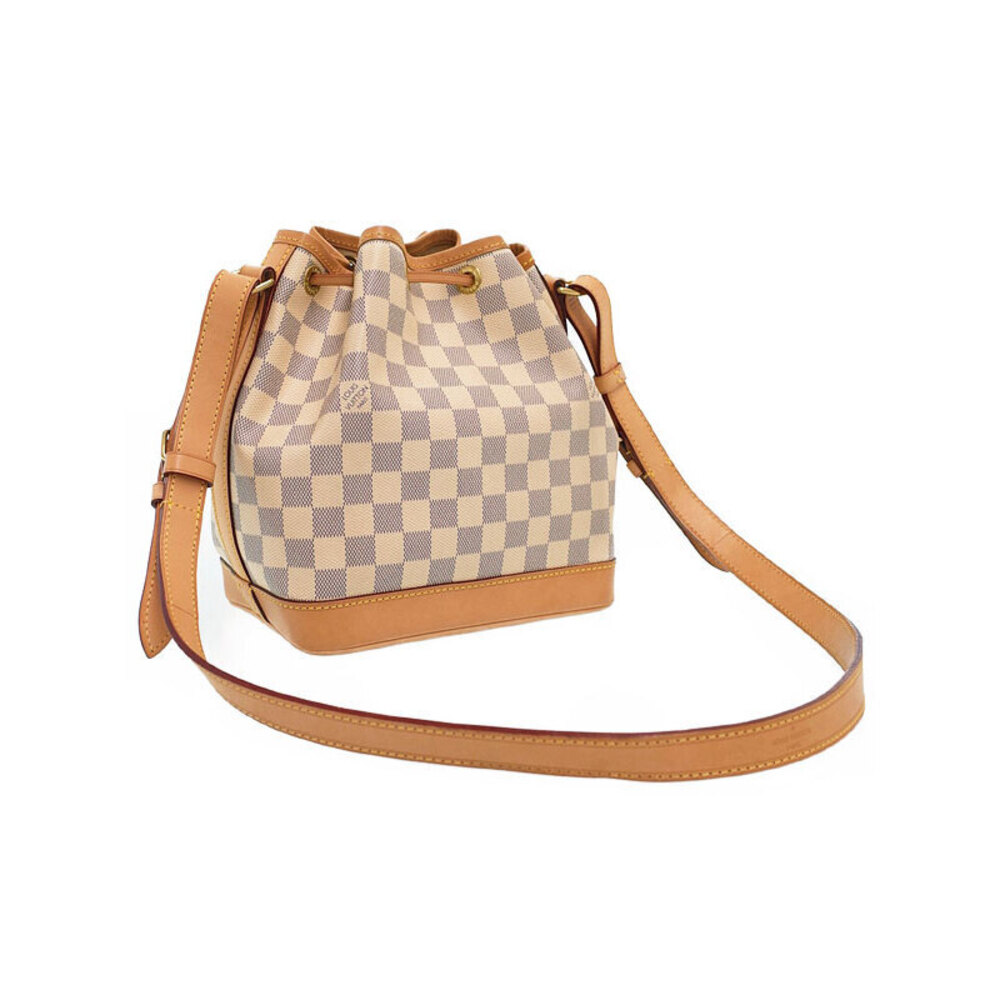 Louis Vuitton Damier Azur White Shoulder Bag
